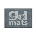 GD680 Print - logo rohož / koberec - 8 mm vlas - 85x75 cm