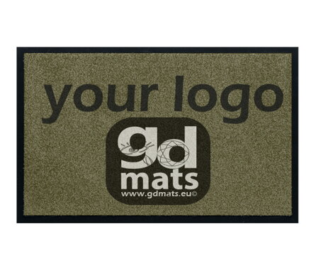→ GD900 Indoor - logo rohož - 9 mm vlas - 85x75 cm