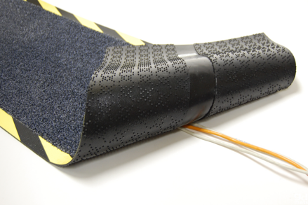 GDmatsEU- Gumová rohož na kabeláž - 100 % High-twist nylon - 40x120 cm
