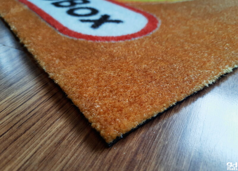 GD600 DeLuxe - koberec s  vlastnou potlačou  - 5 mm vlas