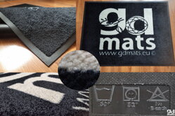 Expersná potlač kvalitných logo rohoží | GDmatsEU